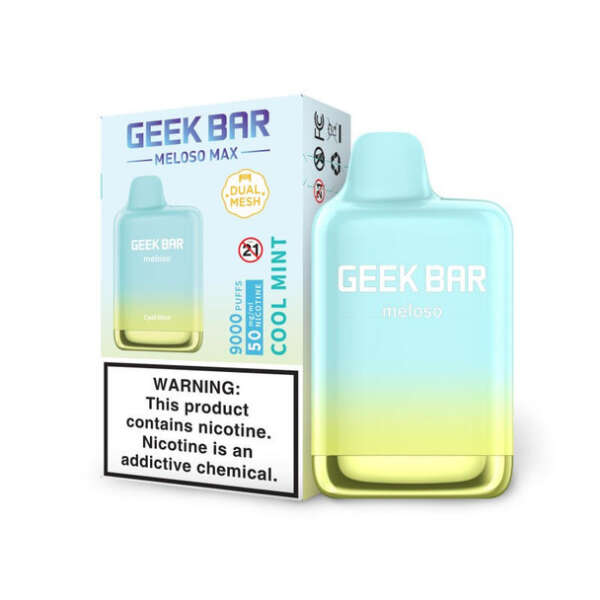 Geek Bar Cool Mint Meloso Max