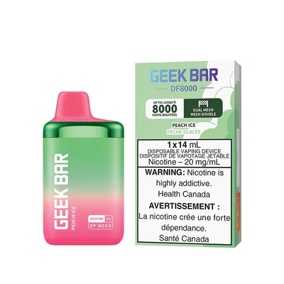 Peach Ice Geek Bar DF 8000