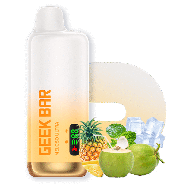 Geek Bar Pineapple Coconut Ice Meloso Ultra
