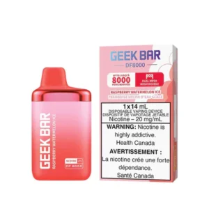Rasberry Watermelon Ice Geek Bar DF 8000